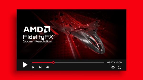 AMD正在准备升级FSR技术 提供视频增强功能 前沿资讯 第1张