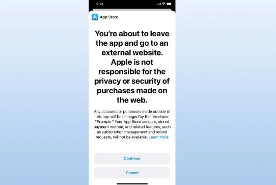 App Store开放外部链接 苹果终于放宽政策 前沿资讯 第2张