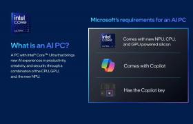 英特尔、微软联合定义“AI PC”：须配有Copilot物理按键