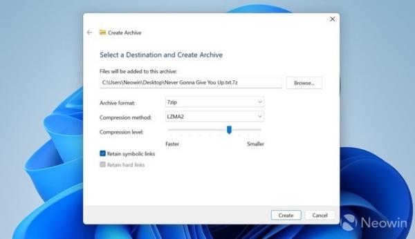 Windows 11新功能来了：文件压缩更加全面灵活 前沿资讯 第1张